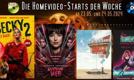 Homevideo-Starts der Woche <br><strong>Neu ab 23.05.2024 und 24.05.2024</strong><br>auf DVD und BluRay-Disc