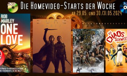 Homevideo-Starts der Woche <br><strong>Neu ab 29.05.2024 und 30./31.05.2024</strong><br>auf DVD und BluRay-Disc