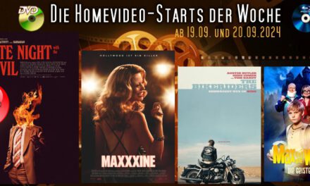 Homevideo-Starts der Woche <br><strong>Neu ab 19.09.2024 und 20.09.2024</strong><br>auf DVD und BluRay-Disc