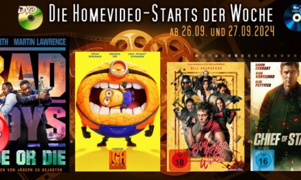 Homevideo-Starts der Woche <br><strong>Neu ab 26.09.2024 und 27.09.2024</strong><br>auf DVD und BluRay-Disc