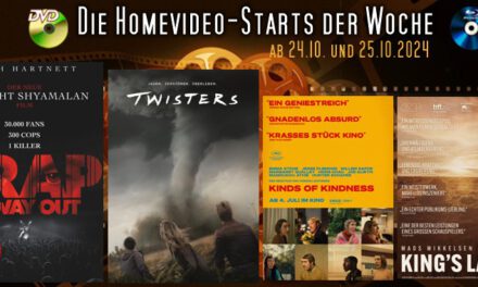 Homevideo-Starts der Woche <br><strong>Neu ab 24.10.2024 und 25.10.2024</strong><br>auf DVD und BluRay-Disc